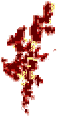 RSPB Shetland bird sensitivity map